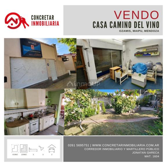 Casa en Venta en Maipu, Mendoza