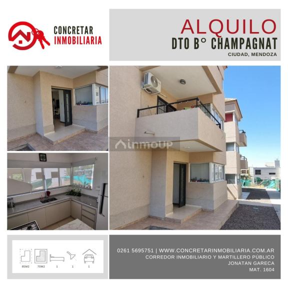Departamento en Alquiler en Capital, Mendoza