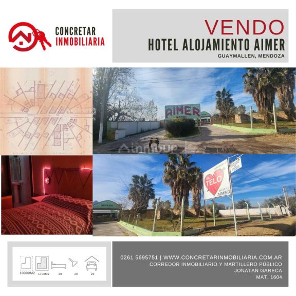 Hotel en Venta en Guaymallen, Mendoza