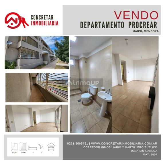 Departamento en Venta en Maipu, Mendoza