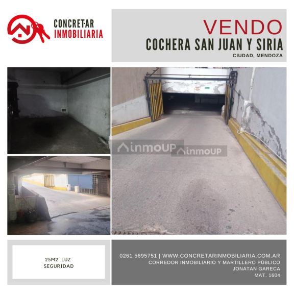 Cochera en Venta en Capital, Mendoza