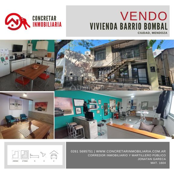 Casa en Venta en Capital, Mendoza