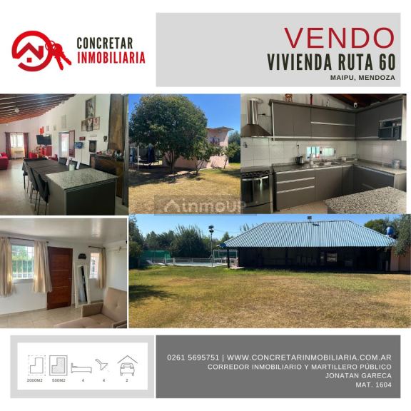 Casa en Venta en Maipu, Mendoza