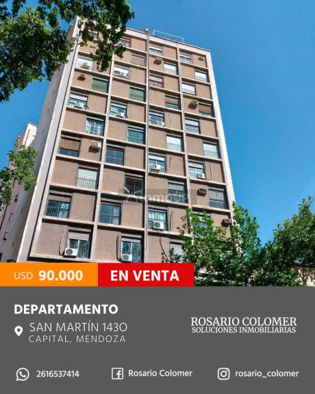 Departamento en Venta en Capital, Mendoza